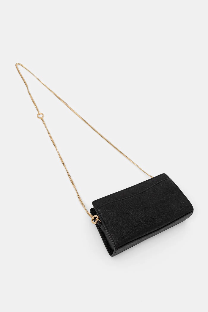 Accesorii MICHAEL Michael Kors geantă crossbody pentru femei din piele 32F5GNXC0L negru