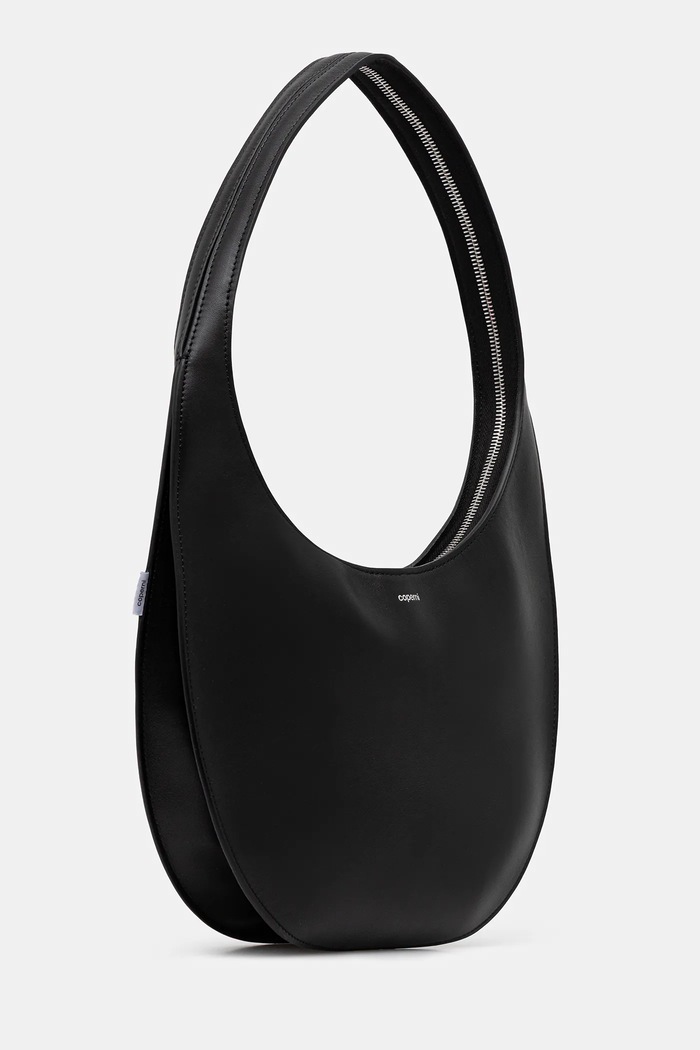 Coperni borsa a mano in pelle Medium Soft Swipe COPBA109F6012 nero AW25
