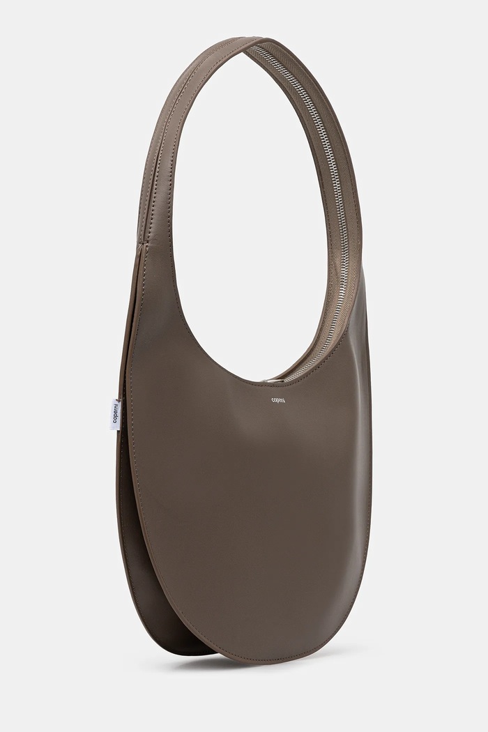 Coperni borsa a mano in pelle Medium Soft Swipe COPBA109F6004 marrone AW25