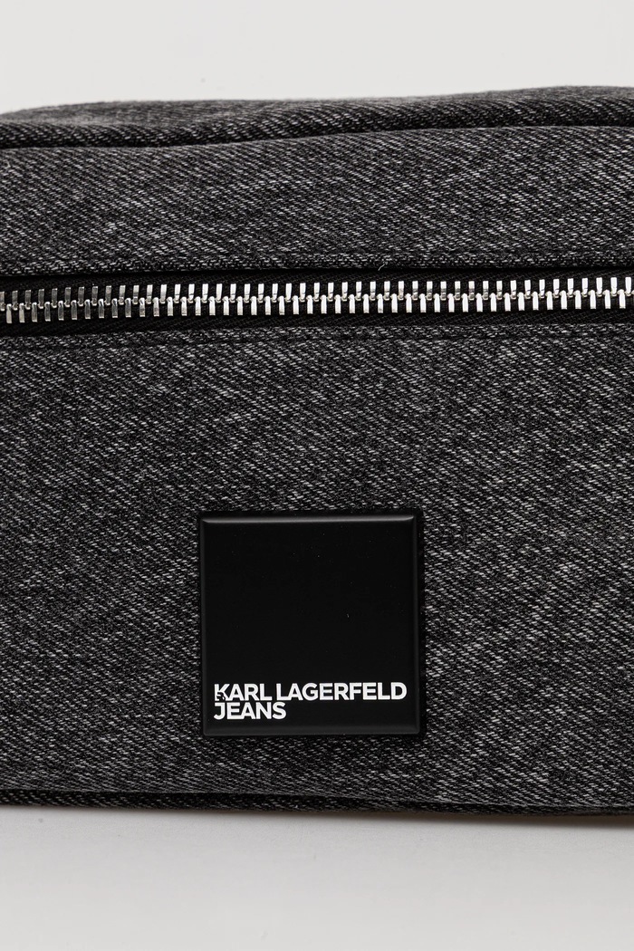 Чанта през рамо Karl Lagerfeld Jeans сив A4W30238