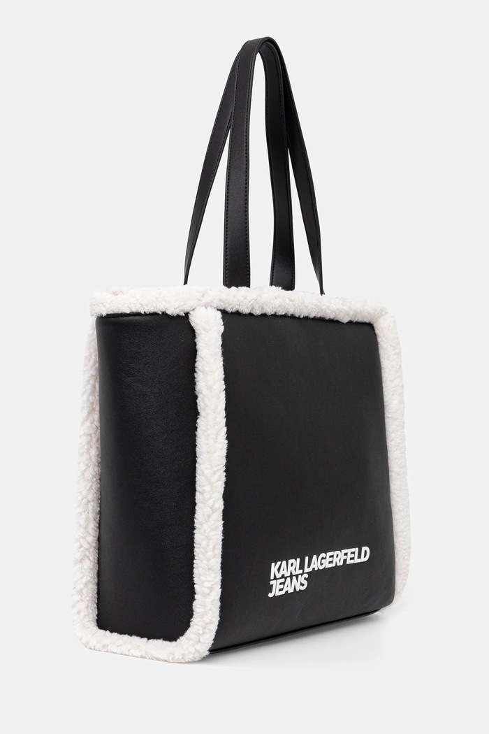 Τσάντα Karl Lagerfeld Jeans A4W30232 μαύρο AW25