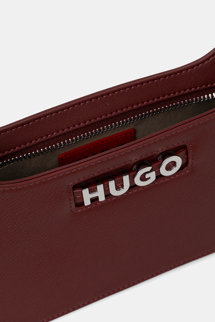 HUGO kézitáska 50552205 burgundia