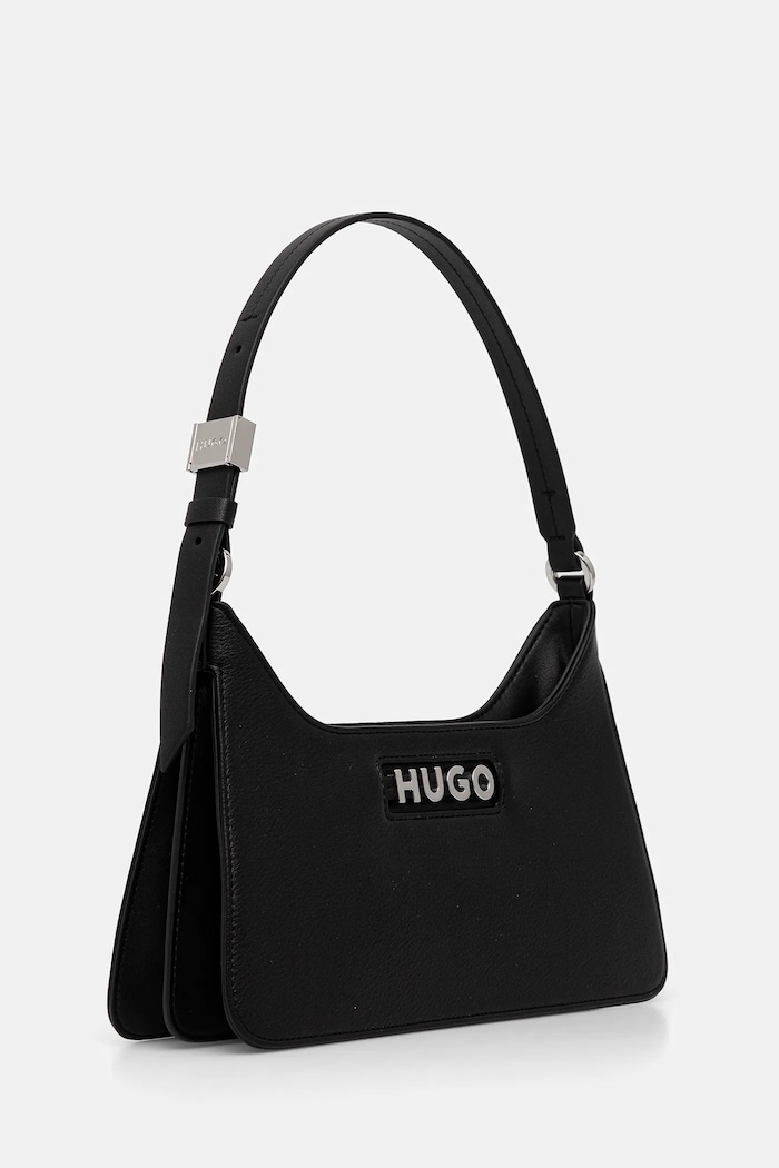 HUGO geantă Mel 2.0 Sh. Bag Flat 50552205 negru AW25