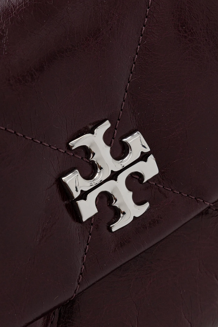 Tory Burch geantă de piele Kira Diamond Quilt violet 169326.500