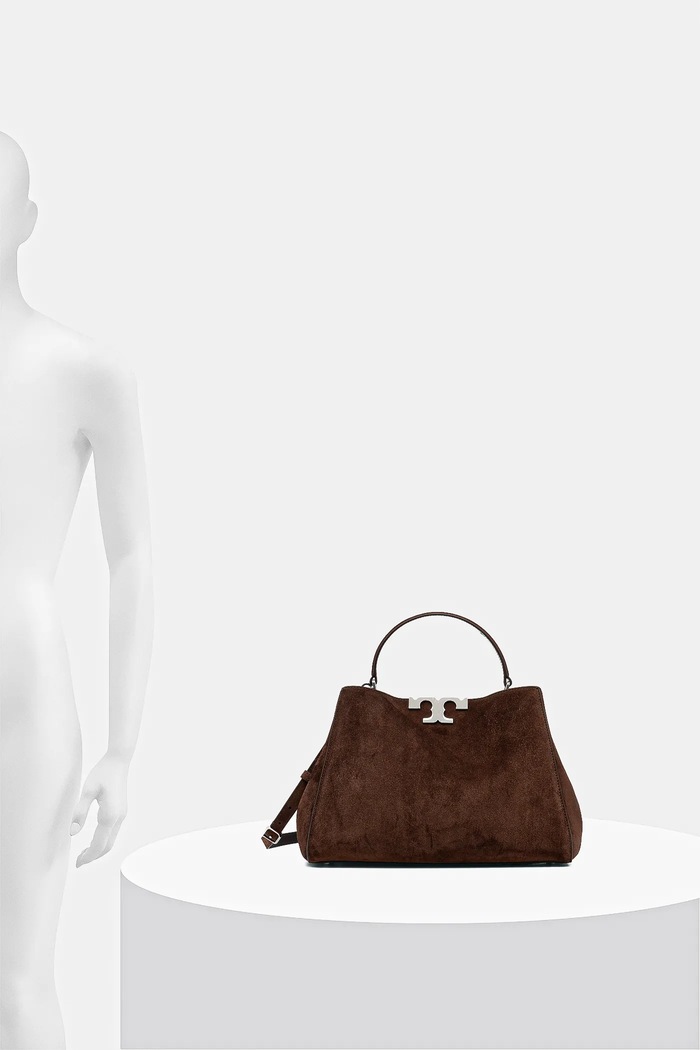 Torba od brušene kože Tory Burch Eleanor Suede 174278.203