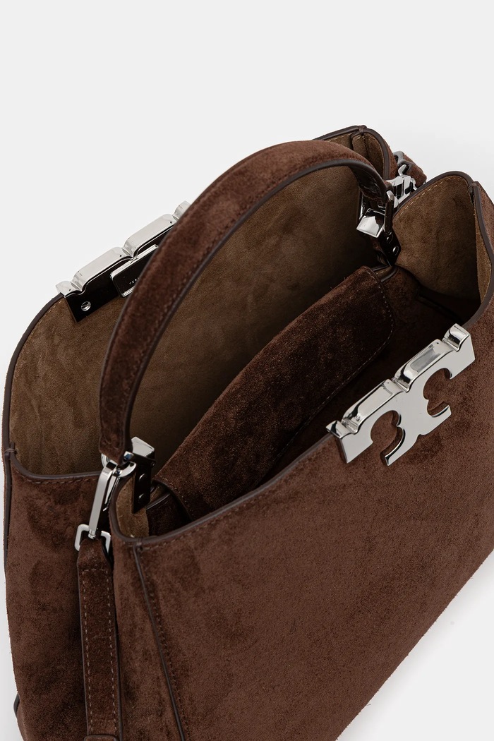 Torba od brušene kože Tory Burch Eleanor Suede 174278.203