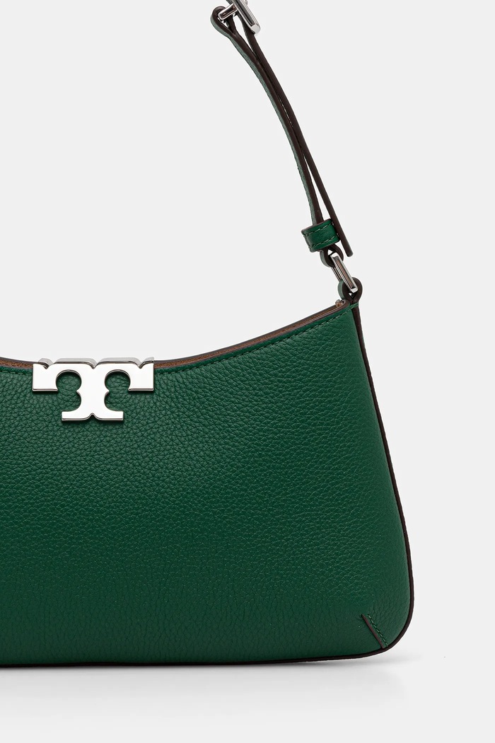 Dodaci Pamučna torba Tory Burch Eleanor Soft Slim 174850.301 zelena