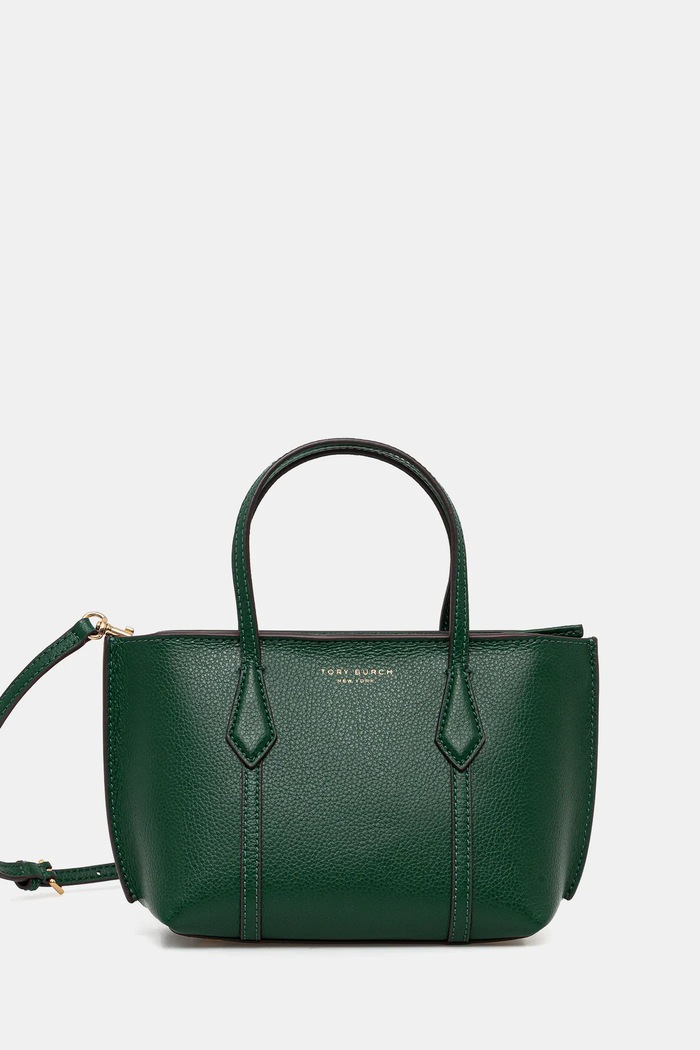Tory Burch Geantă de piele Perry verde 177399.300