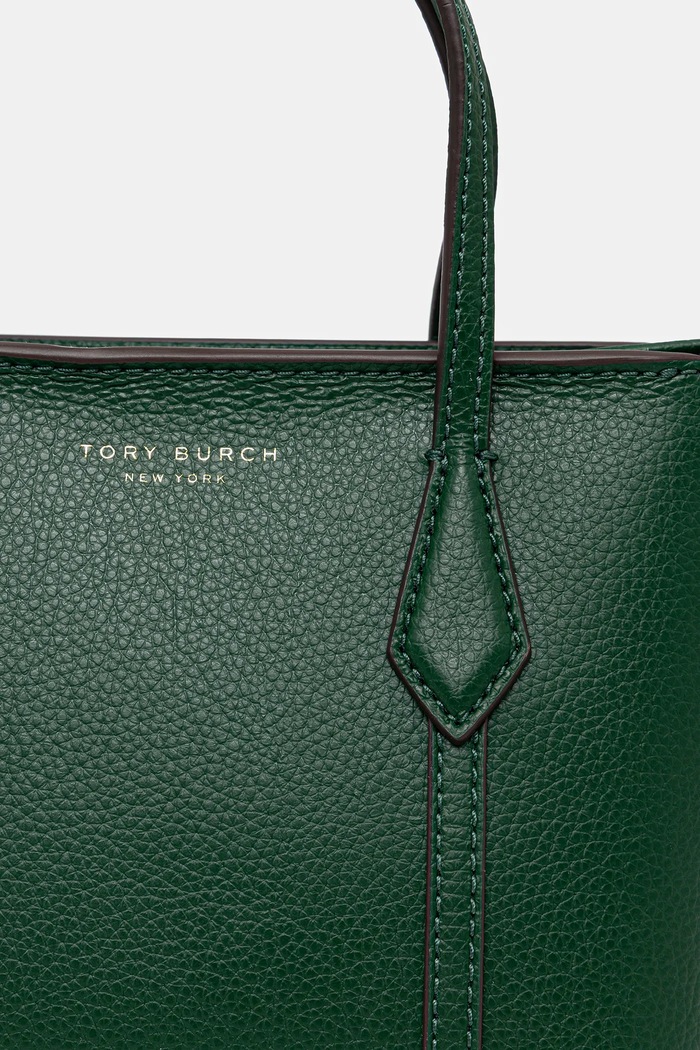Accesorii Tory Burch Geantă de piele Perry 177399.300 verde