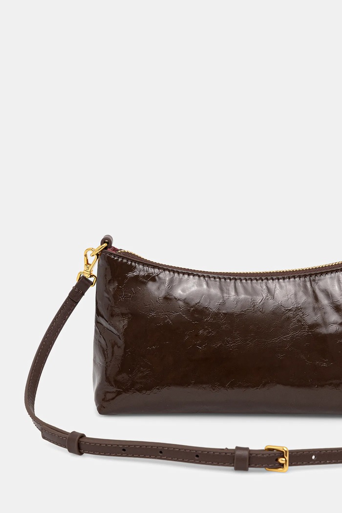 Accesorii Coccinelle Geantă de piele AURA E5.THJ.55.01.01 maro
