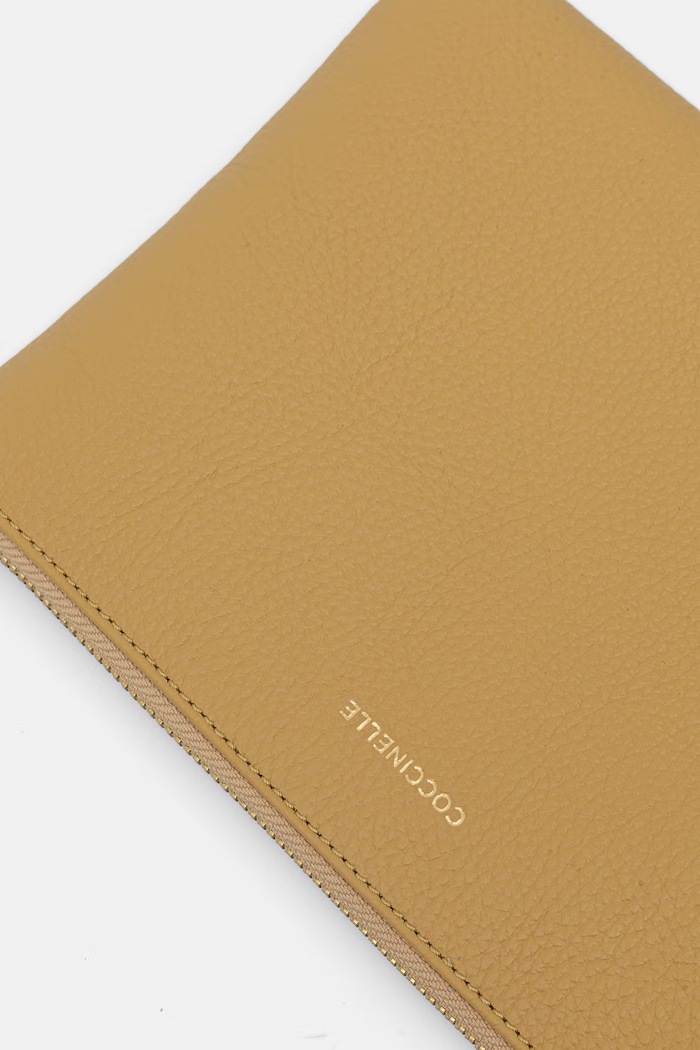 Coccinelle torebka crossbody damska skórzana BEST CROSSBODY żółty E5.MMA.55.F5.01