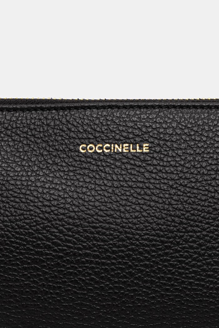 Akcesoria Coccinelle torebka crossbody damska skórzana BEST CROSSBODY E5.MMA.55.F5.01 czarny