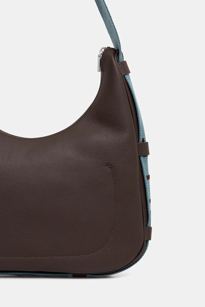 Accesorii Coccinelle geantă de piele RAQUEL E1.SQ0.13.01.01 maro
