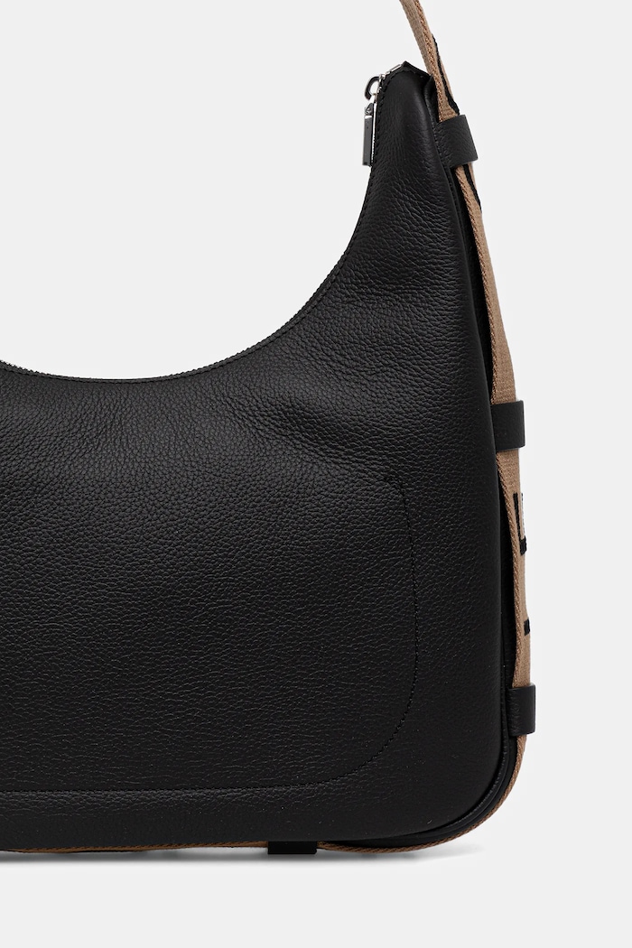Accesorii Coccinelle geantă de piele RAQUEL E1.SQ0.13.01.01 negru