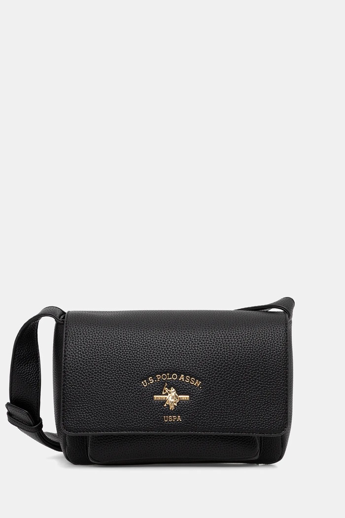 U.S. Polo Assn. crossbody kabelka dámska Stanford imitácia kože čierna BIUSS8880WVP