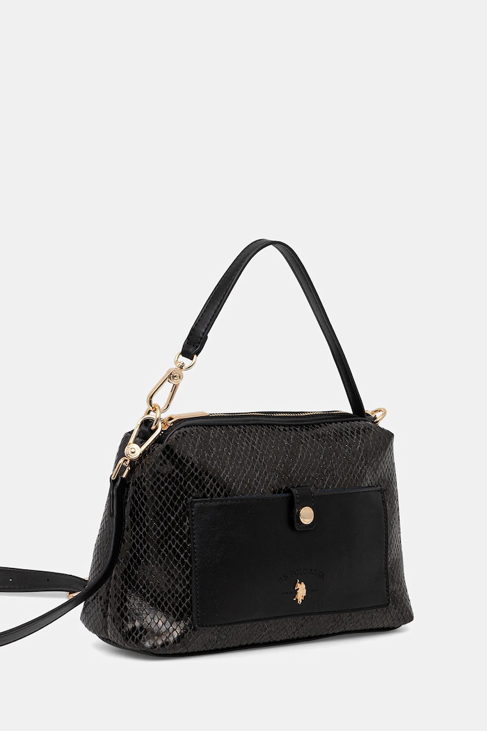 U.S. Polo Assn. poșetă cu două fețe Axtell Reversible negru BIU4A8904WVP