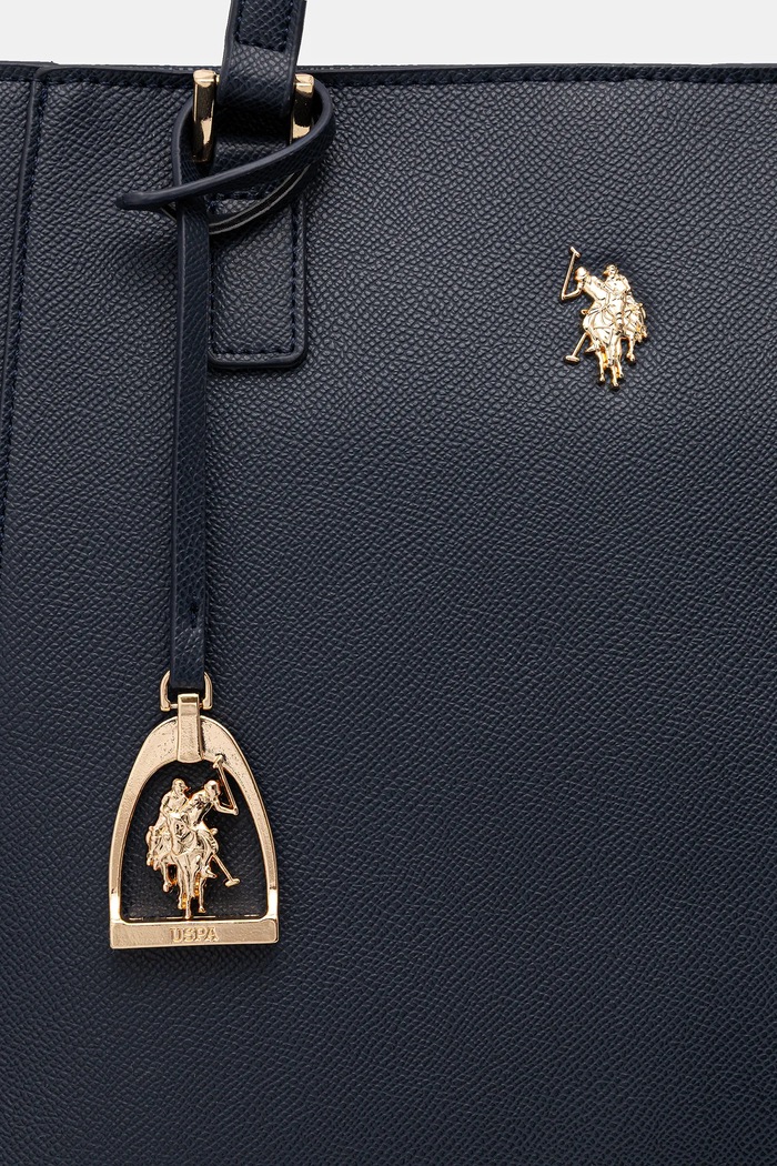 U.S. Polo Assn. shopper γυναικεία από απομίμηση δέρματος Jones σκούρο μπλε BIUJE8908WVP