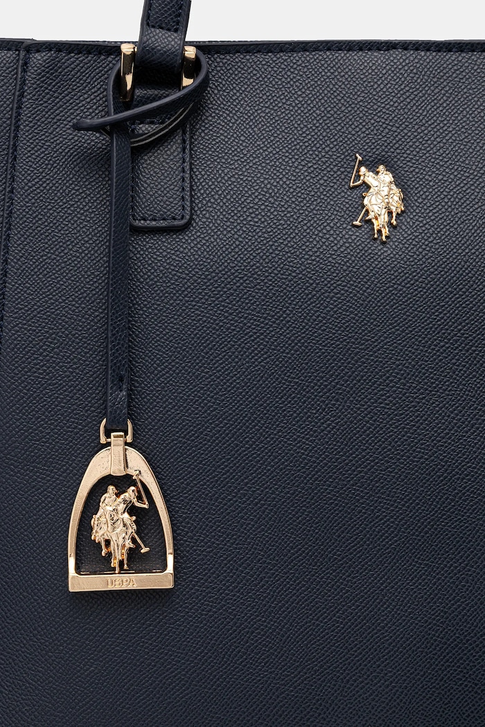 U.S. Polo Assn. shopper γυναικεία από απομίμηση δέρματος Jones σκούρο μπλε BIUJE8908WVP