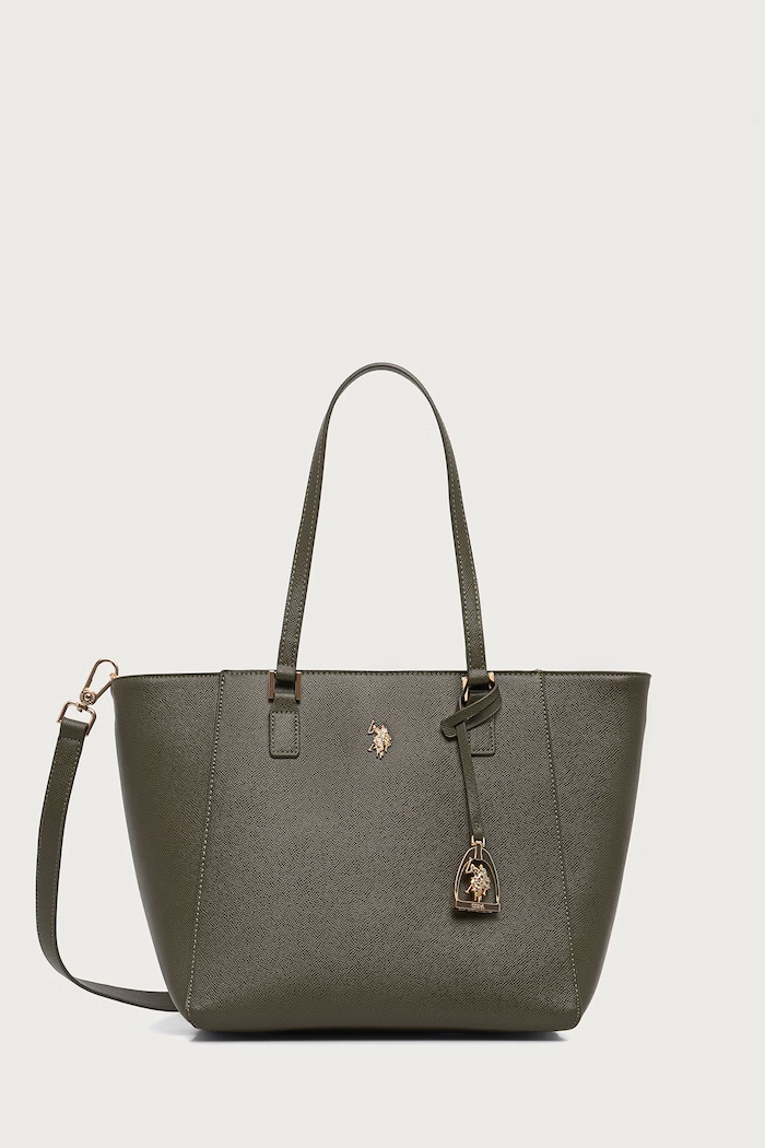 U.S. Polo Assn. Shopper torba ženska iz umetnega usnja Jones zelena BIUJE8908WVP