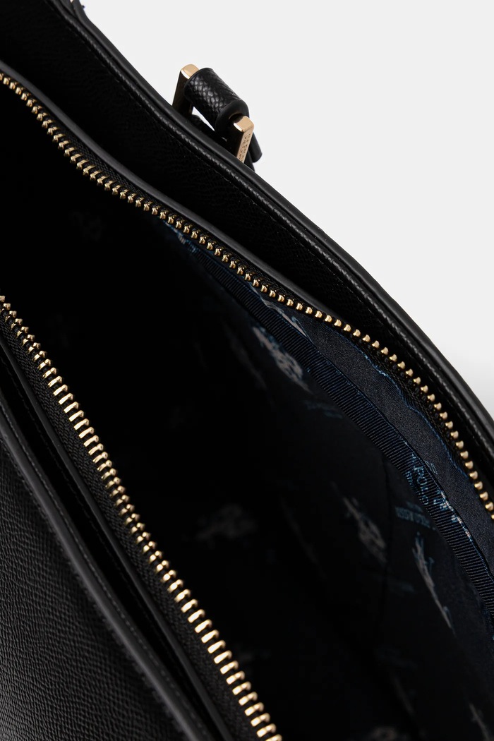 U.S. Polo Assn. shopper γυναικεία από απομίμηση δέρματος Jones BIUJE8908WVP μαύρο