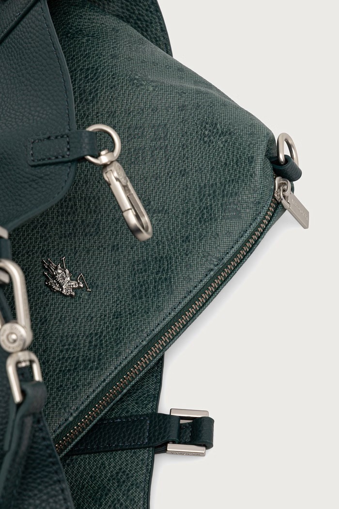 U.S. Polo Assn. Torebka dwustronna damska z imitacji skóry Malibu BEUM08706WVP zielony AA00