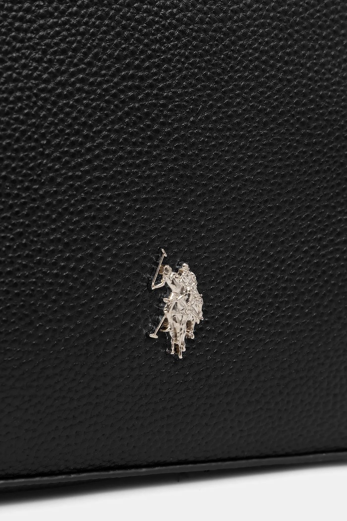 U.S. Polo Assn. χιαστί γυναικεία από απομίμηση δέρματος Mansion D. μαύρο BEUE58716WVP