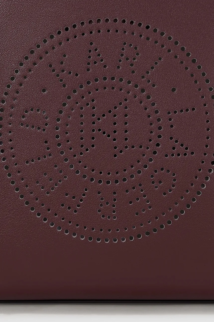 Accesorii Karl Lagerfeld poșetă de piele K/CIRCLE A4W30067 burgundia