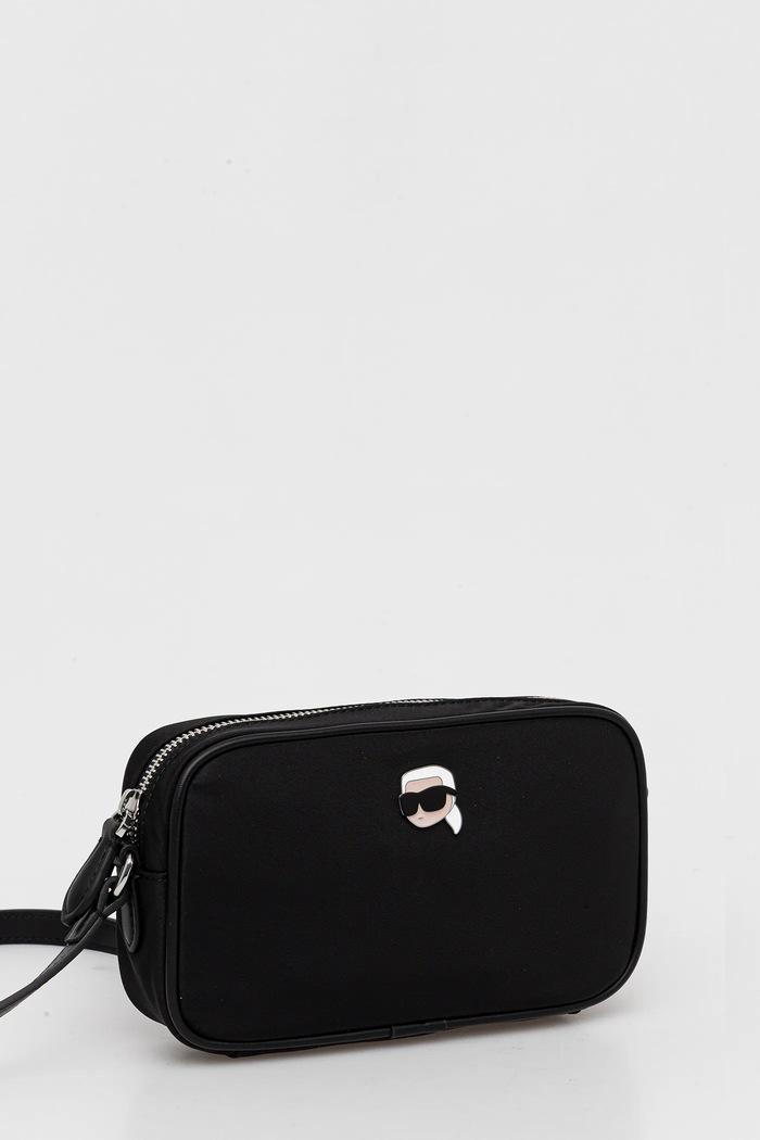 Karl Lagerfeld poșetă IKON A4W30308 negru AW25