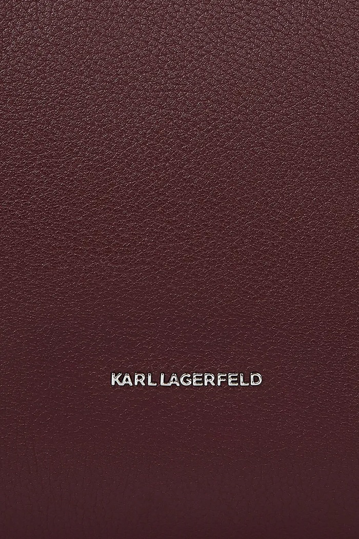 Accesorii Karl Lagerfeld poșetă K/ROCKY A4W30119 burgundia
