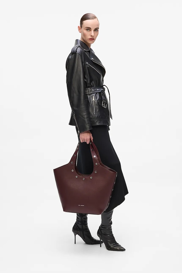 Чанта Karl Lagerfeld K/ROCKY A4W30120 бордо