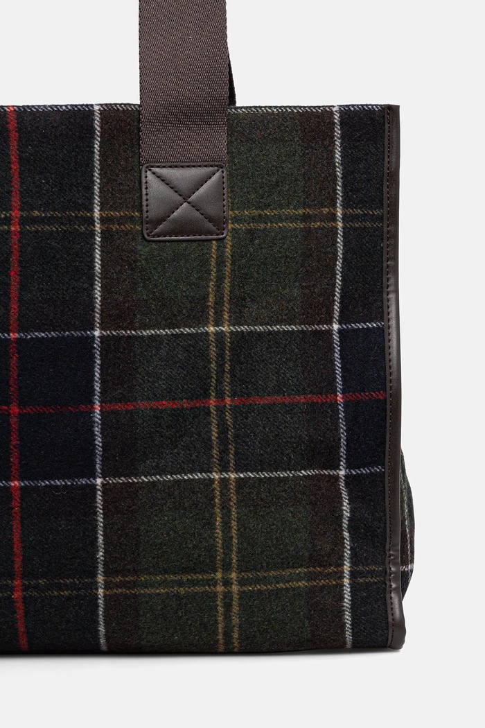 Accesorii Barbour geantă de lână LBA0424 verde