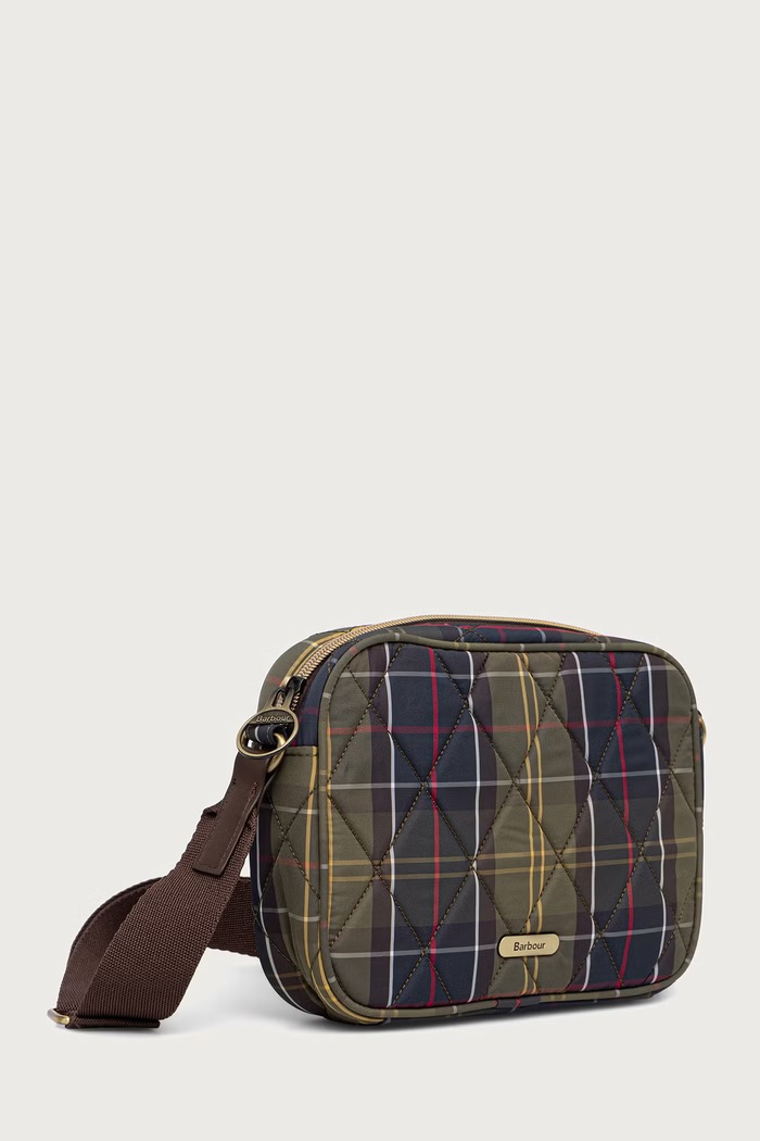 Barbour Torebka crossbody damska LBA0432 zielony AW25
