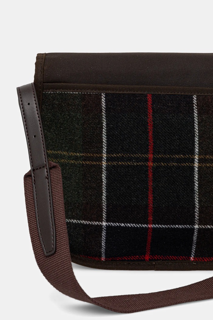 Accesorii Barbour geantă de mână cu lână LBA0479 verde