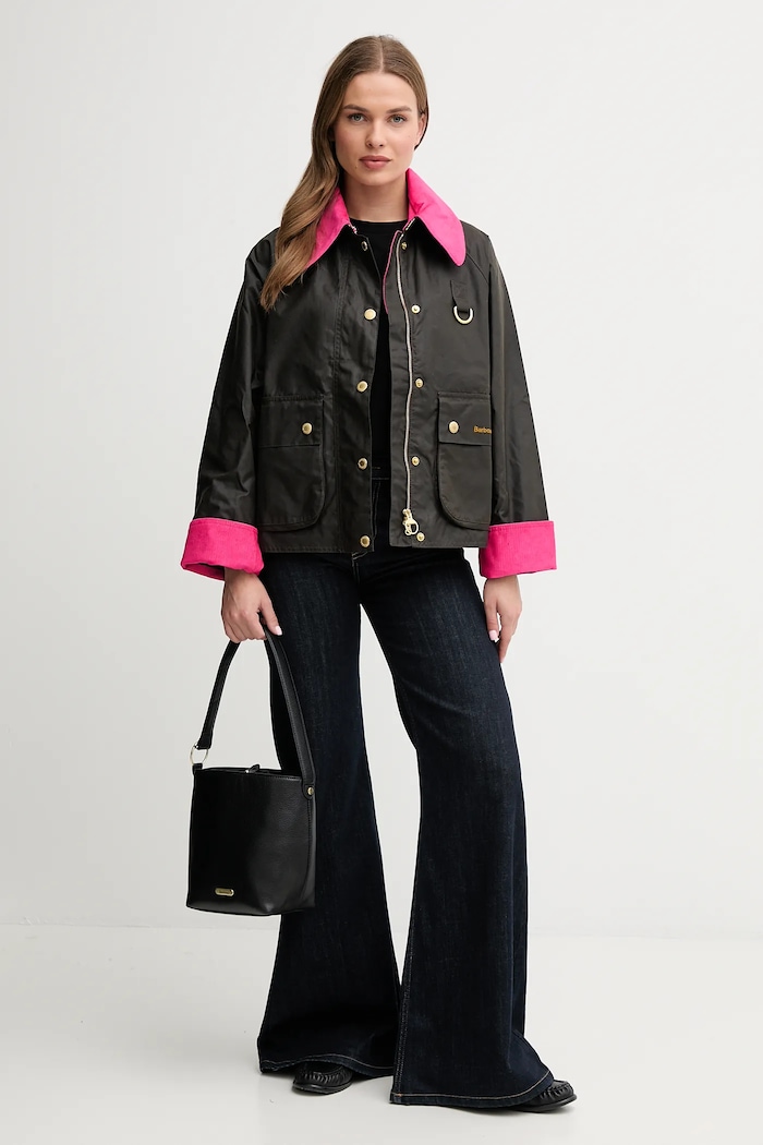 Usnjena torbica Barbour LBA0488