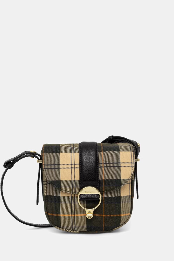 Barbour geantă crossbody pentru femei verde LBA0504
