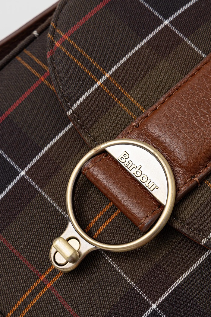 Barbour geantă crossbody pentru femei verde LBA0504