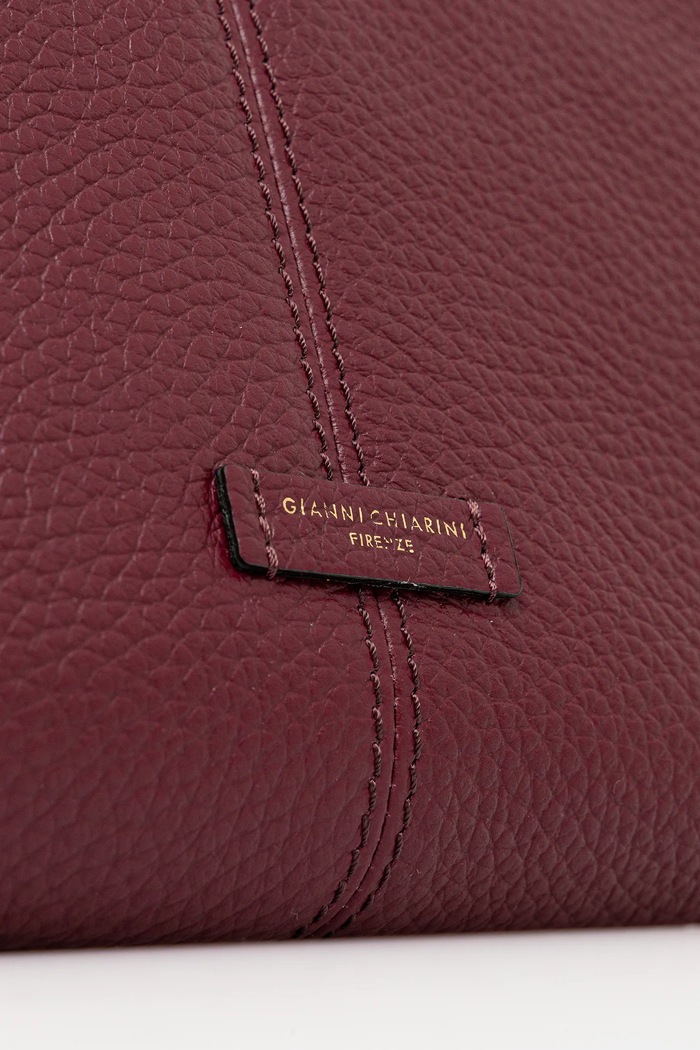 Kožená kabelka Gianni Chiarini NATASHA burgundské BS.11819.TKL
