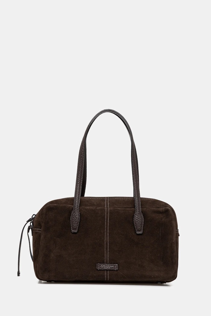 Gianni Chiarini Geantă de mână din piele întoarsă ARYNA maro BS.11802.NBK.TKL