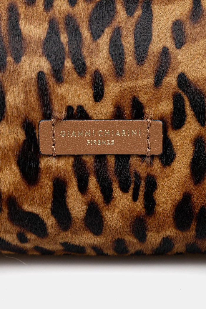 Accesorii Gianni Chiarini Poșetă de piele DUA BS.11109.CAV.PL bej