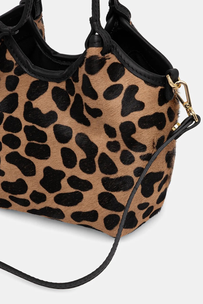 Accesorii Gianni Chiarini geantă de mana din piele întoarsă DUA BS.11108.CAV.PL maro