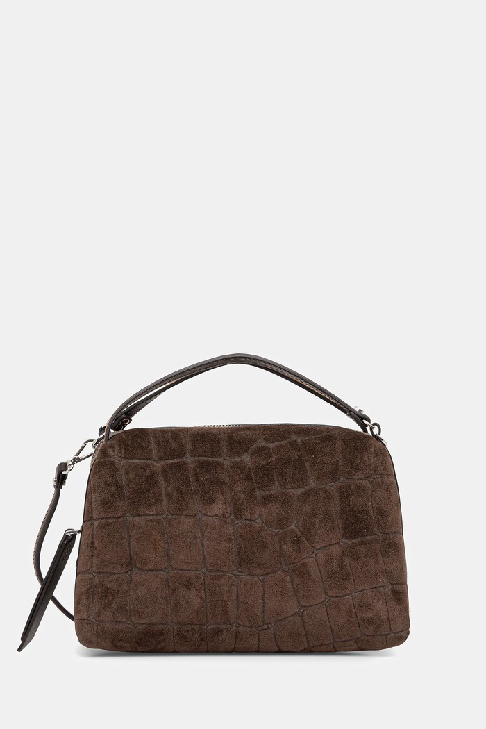 Gianni Chiarini Geantă de mână din piele întoarsă ALIFA maro BS.8258.CMCOCCO