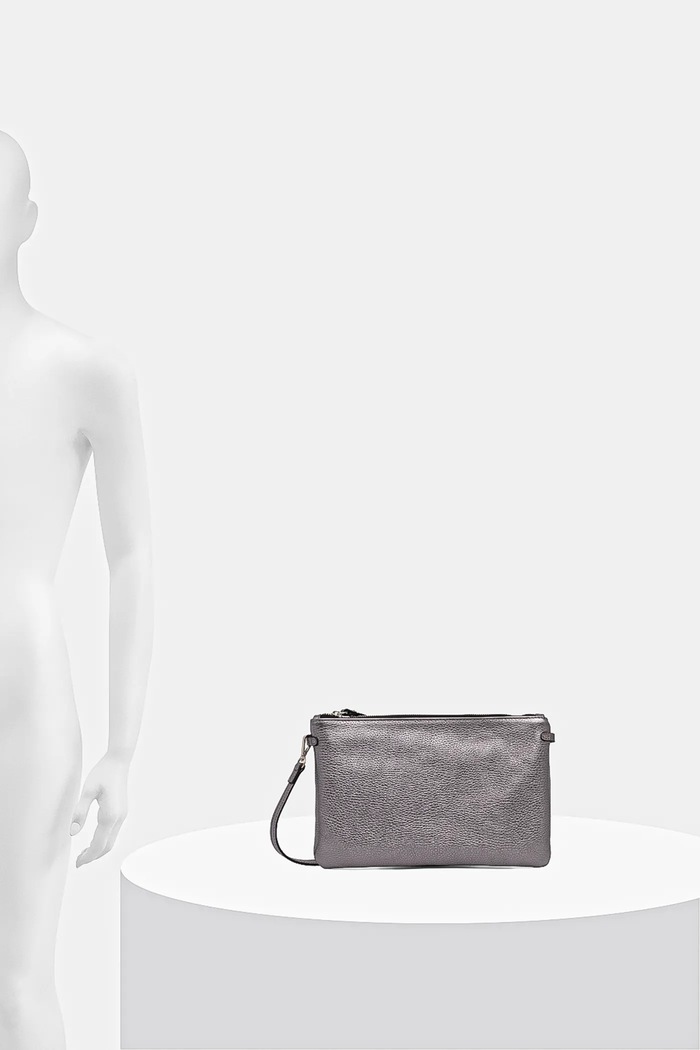Gianni Chiarini borsa a mano in pelle HERMY BS.3695.GRN.LM argento
