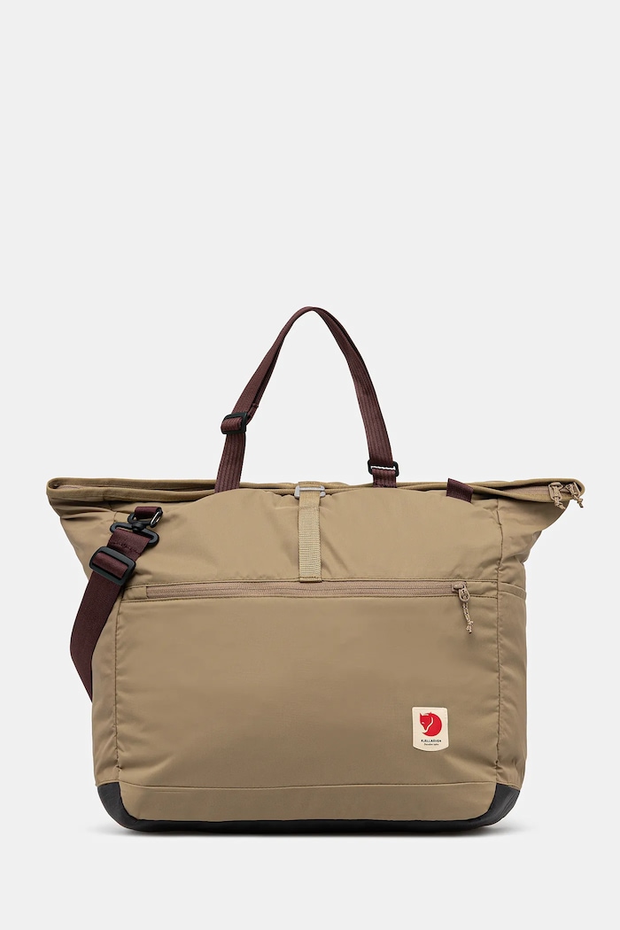 Τσάντα Fjallraven High Coast Tote 30L απλό μπεζ F23200331
