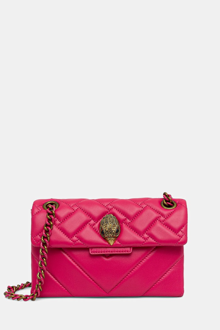 Kurt Geiger London Geantă de piele MINI KENSINGTON roz 5017357109