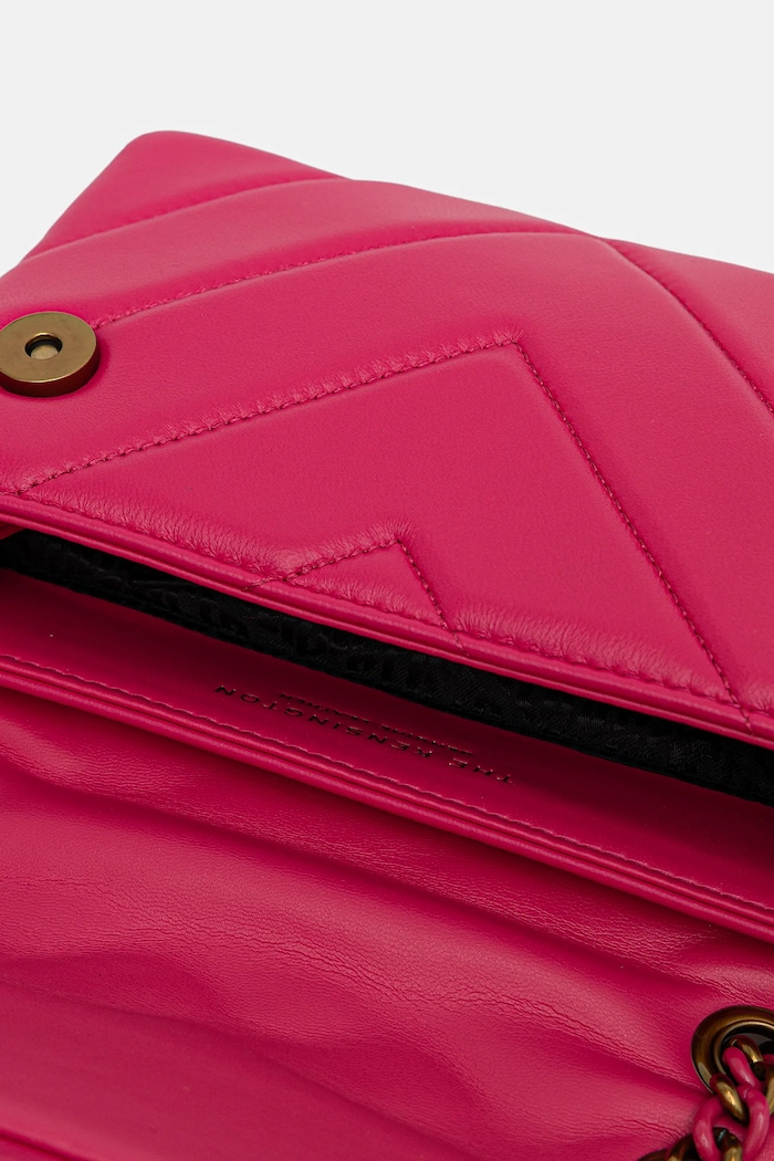 Geantă de piele MINI KENSINGTON Kurt Geiger London roz 5017357109