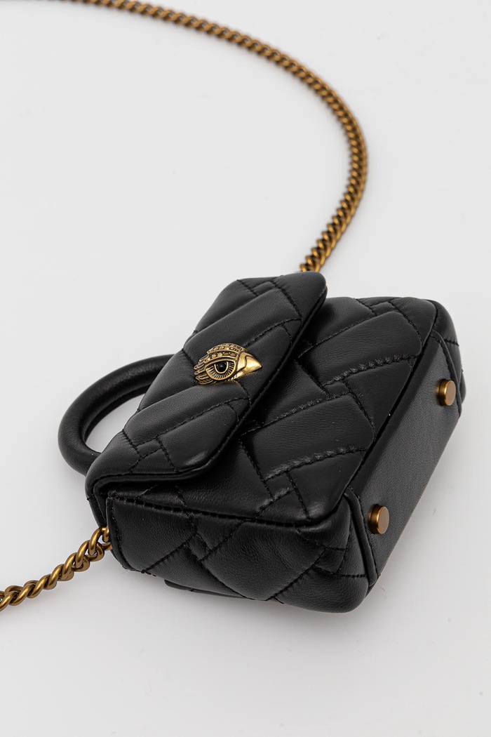 Чанта Kurt Geiger London HANDLE MICRO KENSINGTON черен 4369800109