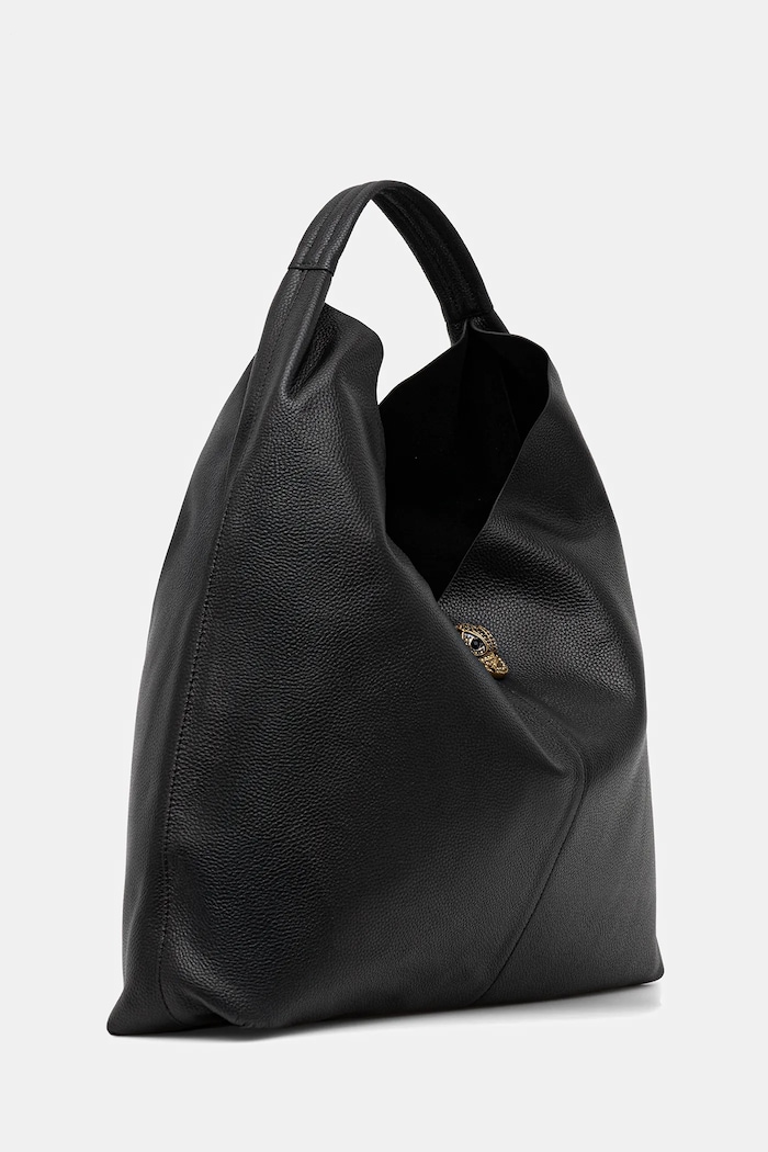 Kožená kabelka Kurt Geiger London CHELSEA 5049700109 čierna AW25