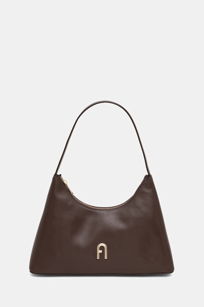 Furla torebka skórzana skóra licowa brązowy WB00782.AX0733.4284S
