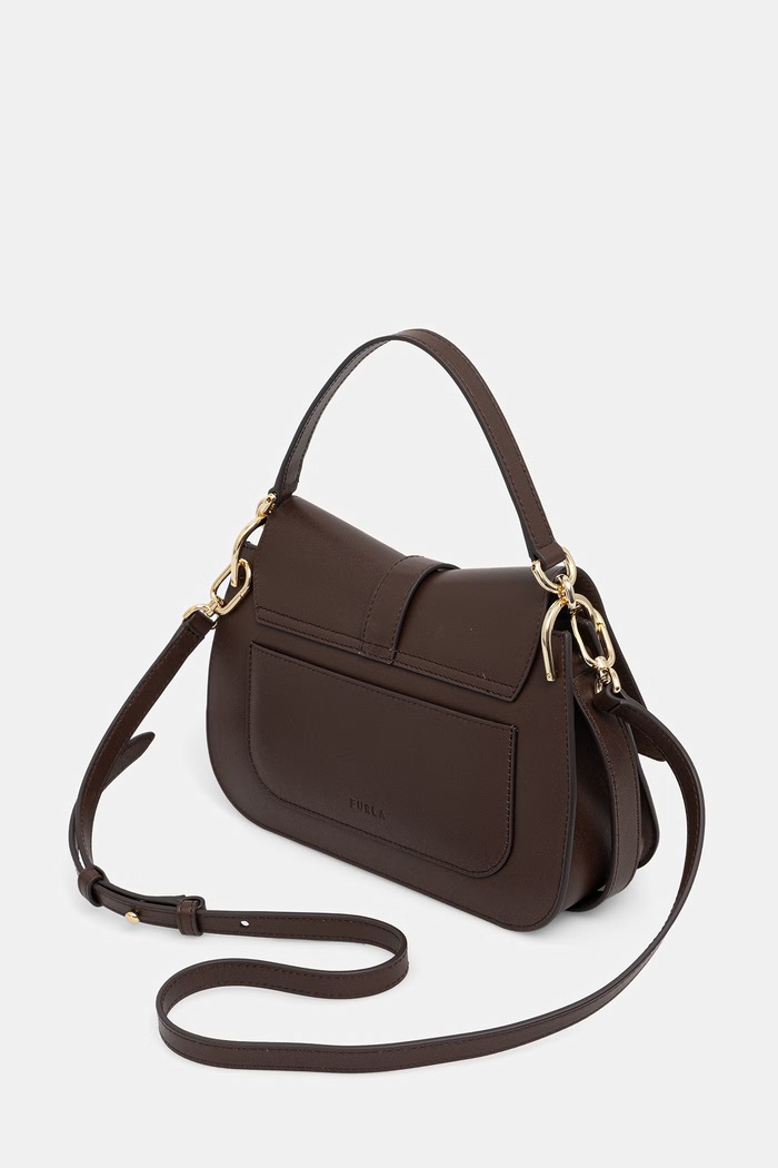 Akcesoria Furla torebka crossbody damska skórzana WB00996.BX2045.4284S brązowy