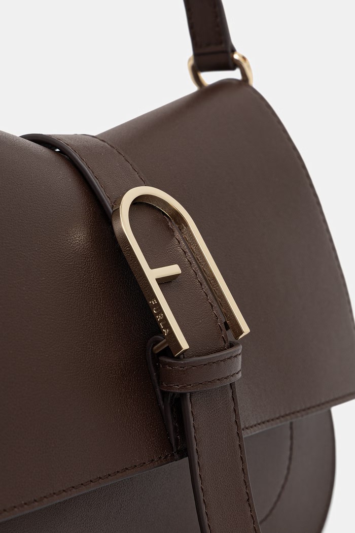 Furla torebka crossbody damska skórzana brązowy WB00996.BX2045.4284S